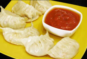Steamed Veg Momos-6pcs