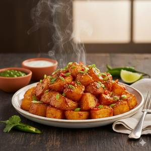 Chilli Honey Potato