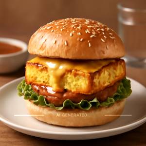 Paneer Cheese Burger
