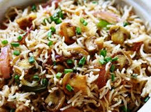 Mushroom Fried Rice