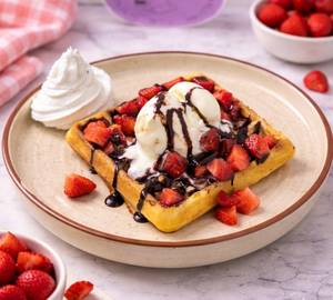 Santa Swirl Waffle