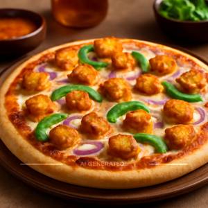 Peri Peri Paneer Pizza