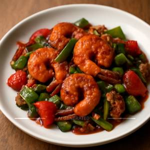 Chilly Prawns