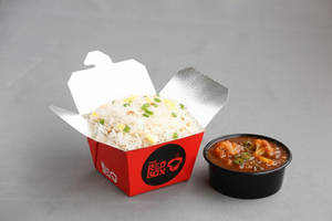 Egg Fried Rice With Egg Bell Pepper