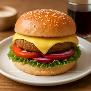 Veg Cheese Burger
