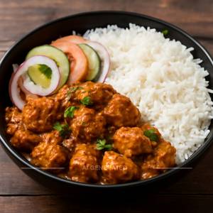 Kadhai Chicken Rice Bowl