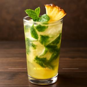 Pineapple punch mojito