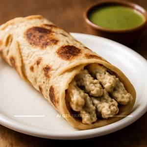 Malai chaap roll