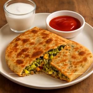Mixed Stuffed Paratha