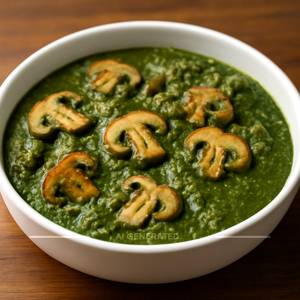 Palak Mushroom