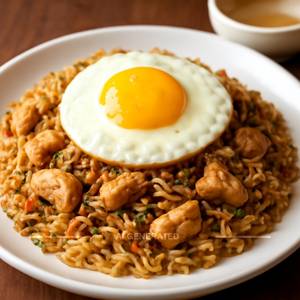 Egg Chicken Rice