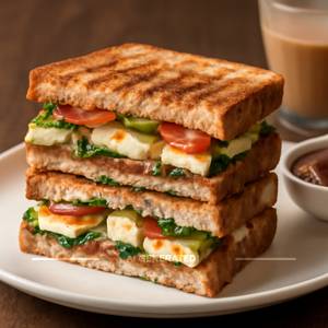 Veg paneer cheese sandwich