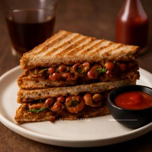 Mushroom Chilli Sandwich