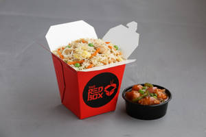 Chicken Regular Fried Rice With Chilli Chicken Gravy
