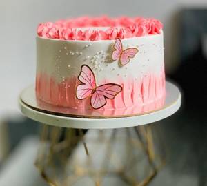 Colour Full Butterfly Chocolate Cake