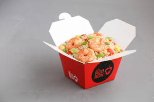 Hong Kong Fried Rice (little Box) - Prawn