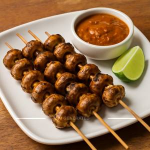 Mushroom Satay