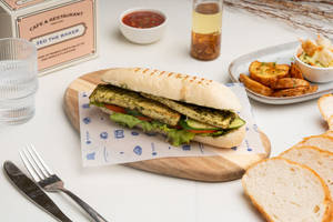 Cottage Cheese Steak Sandwich