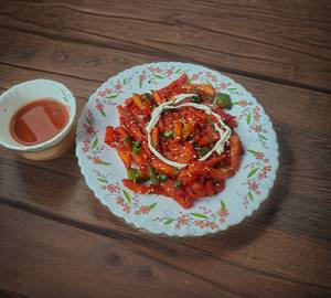 Classic Cheese Chilli Potato