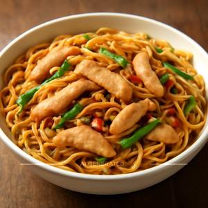Chicken noodles full