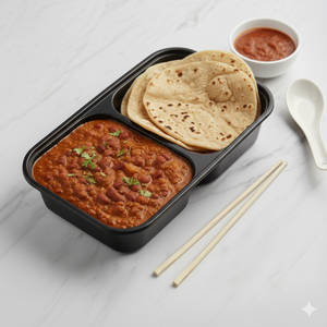 Rajma With 2 Tawa Roti/Tandoori Roti