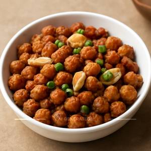 Chana Garlic Fry