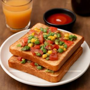 Veg toast