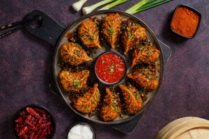 Chicken Chilli Garlic Momos