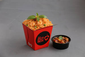Prawn Thai Fried Rice & Prawn With Capsicum Gravy