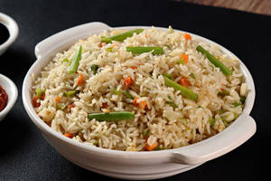 Burnt Garlic Vegfried Rice