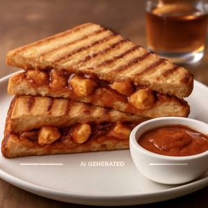 SCHEZWAN PANEER GRILLED SANDWICH