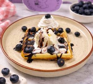Midnight Bloom Waffle