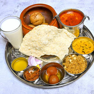 Special rajwadi thali