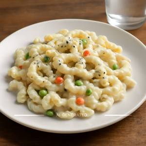 White pasta