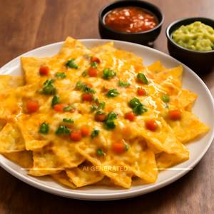 Cheesy nachos