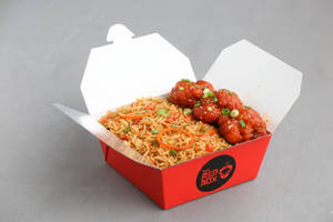 Dragon Cauliflower With Veg Schezwan Fried Rice