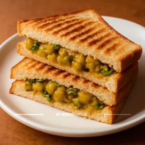 Aloo Mutter Sandwich