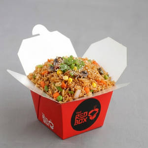 Veg Hong Kong Fried Rice With Hong Kong Vegetable