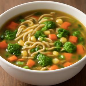 Veg Noodles Soup