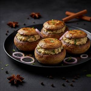 Stuff Mushroom Tikka