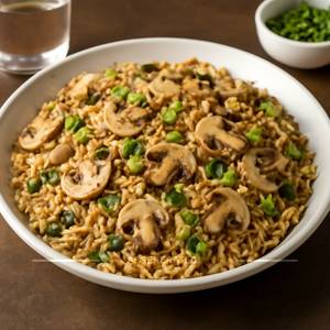 Mushroom fried rice