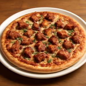 Chicken tikka pizza 
