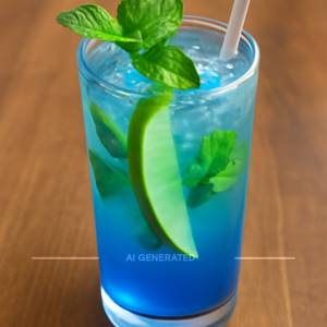 Blue Curacao Mojito