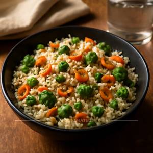 Veg Burnt Garlic Rice
