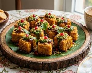 Paneer Papdi Shot