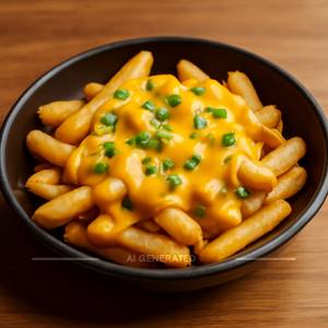 Cheese loaded fries