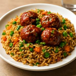 Manchurian fried rice