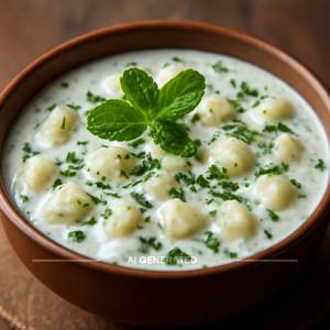 Aloo Pudina Raita