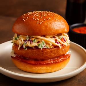 Coleslaw Burger