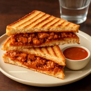 Chicken Schezwan Sandwich